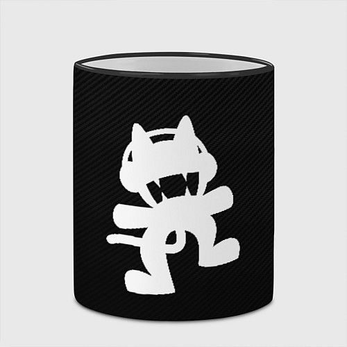 Кружка цветная MONSTERCAT / 3D-Черный кант – фото 2