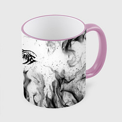 Кружка 3D GHOSTEMANE, цвет: 3D-розовый кант