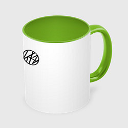 Кружка 3D Stray Kids, цвет: 3D-белый + светло-зеленый