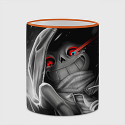 Кружка 3D UNDERTALE, цвет: 3D-оранжевый кант — фото 2