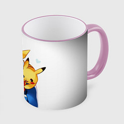 Кружка 3D UNDERTALE, цвет: 3D-розовый кант
