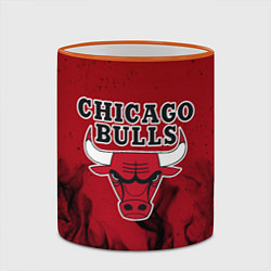 Кружка 3D CHICAGO BULLS, цвет: 3D-оранжевый кант — фото 2