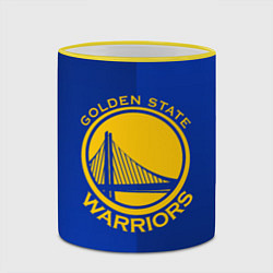 Кружка 3D GOLDEN STATE WARRIORS, цвет: 3D-желтый кант — фото 2