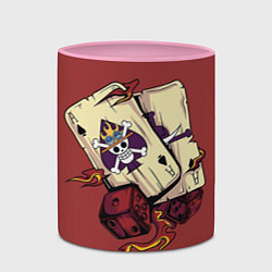 Кружка 3D One Piece, цвет: 3D-белый + розовый — фото 2