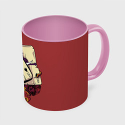 Кружка 3D One Piece, цвет: 3D-белый + розовый