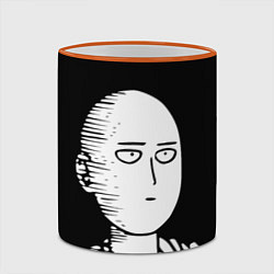 Кружка 3D ONE-PUNCH MAN, цвет: 3D-оранжевый кант — фото 2