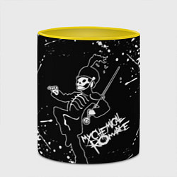 Кружка 3D My Chemical Romance, цвет: 3D-белый + желтый — фото 2