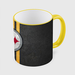Кружка цветная Pittsburgh Steelers