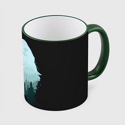 Кружка 3D Fortnite, цвет: 3D-зеленый кант