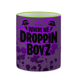 Кружка 3D Droppin Boys, цвет: 3D-светло-зеленый кант — фото 2