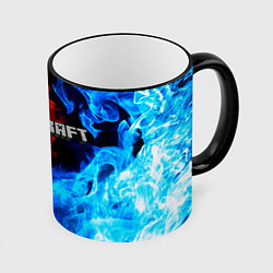 Кружка 3D MINECRAFT, цвет: 3D-черный кант