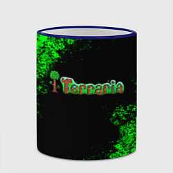 Кружка 3D Terraria, цвет: 3D-синий кант — фото 2