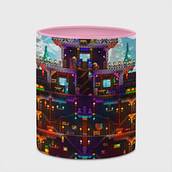 Кружка 3D Terraria, цвет: 3D-белый + розовый — фото 2