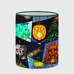 Кружка 3D Terraria allpic, цвет: 3D-зеленый кант — фото 2