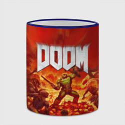 Кружка 3D DOOM, цвет: 3D-синий кант — фото 2
