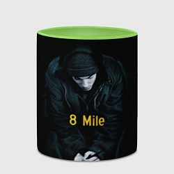 Кружка 3D EMINEM, цвет: 3D-белый + светло-зеленый — фото 2