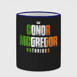 Кружка 3D Conor McGregor, цвет: 3D-синий кант — фото 2
