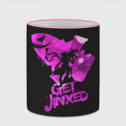 Кружка 3D Get Jinxed, цвет: 3D-розовый кант — фото 2