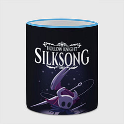 Кружка 3D Hollow Knight, цвет: 3D-небесно-голубой кант — фото 2