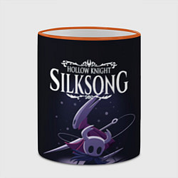 Кружка 3D Hollow Knight, цвет: 3D-оранжевый кант — фото 2
