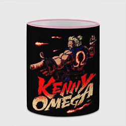 Кружка 3D Kenny Omega Street Fighter, цвет: 3D-розовый кант — фото 2