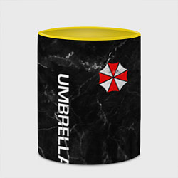 Кружка 3D UMBRELLA CORP, цвет: 3D-белый + желтый — фото 2