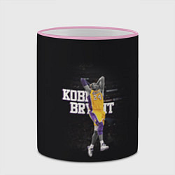 Кружка 3D Kobe Bryant, цвет: 3D-розовый кант — фото 2