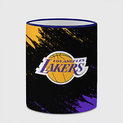 Кружка 3D LA LAKERS, цвет: 3D-синий кант — фото 2