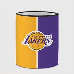Кружка 3D LA LAKERS, цвет: 3D-черный кант — фото 2
