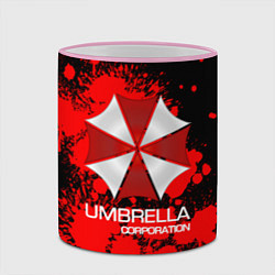 Кружка 3D UMBRELLA CORP, цвет: 3D-розовый кант — фото 2