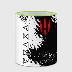 Кружка 3D THE WITCHER, цвет: 3D-светло-зеленый кант — фото 2