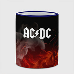 Кружка 3D AC DC, цвет: 3D-синий кант — фото 2