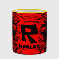 Кружка 3D Roblox, цвет: 3D-желтый кант — фото 2