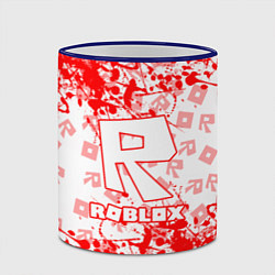 Кружка 3D Roblox, цвет: 3D-синий кант — фото 2