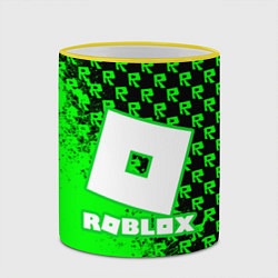 Кружка 3D Roblox, цвет: 3D-желтый кант — фото 2