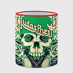 Кружка 3D Judas Priest, цвет: 3D-красный кант — фото 2