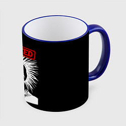 Кружка 3D The Exploited, цвет: 3D-синий кант