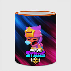 Кружка 3D BRAWL STARS SANDY, цвет: 3D-оранжевый кант — фото 2