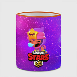 Кружка 3D BRAWL STARS SANDY, цвет: 3D-оранжевый кант — фото 2