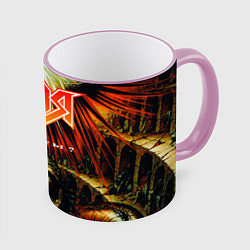Кружка 3D Ария, цвет: 3D-розовый кант