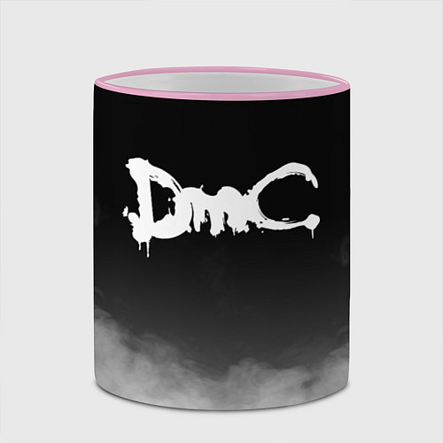 Кружка цветная DEVIL MAY CRY DMC / 3D-Розовый кант – фото 2