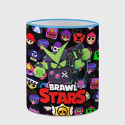 Кружка 3D BRAWL STARS VIRUS 8-BIT, цвет: 3D-небесно-голубой кант — фото 2