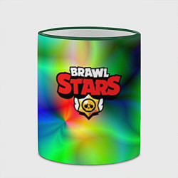 Кружка 3D BRAWL STARS, цвет: 3D-зеленый кант — фото 2