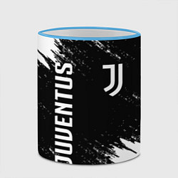 Кружка 3D JUVENTUS, цвет: 3D-небесно-голубой кант — фото 2