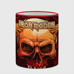Кружка 3D Iron Maiden, цвет: 3D-красный кант — фото 2