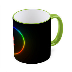 Кружка 3D Roblox, цвет: 3D-светло-зеленый кант