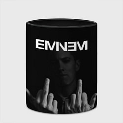 Кружка 3D EMINEM, цвет: 3D-белый + черный — фото 2