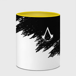 Кружка 3D ASSASSINS CREED, цвет: 3D-белый + желтый — фото 2