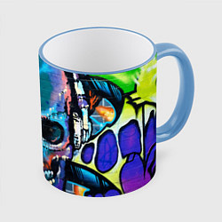 Кружка цветная Graffiti Street Art