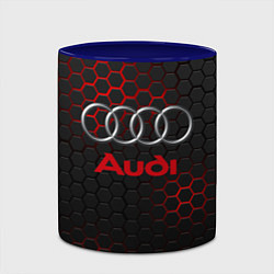 Кружка 3D AUDI, цвет: 3D-белый + синий — фото 2
